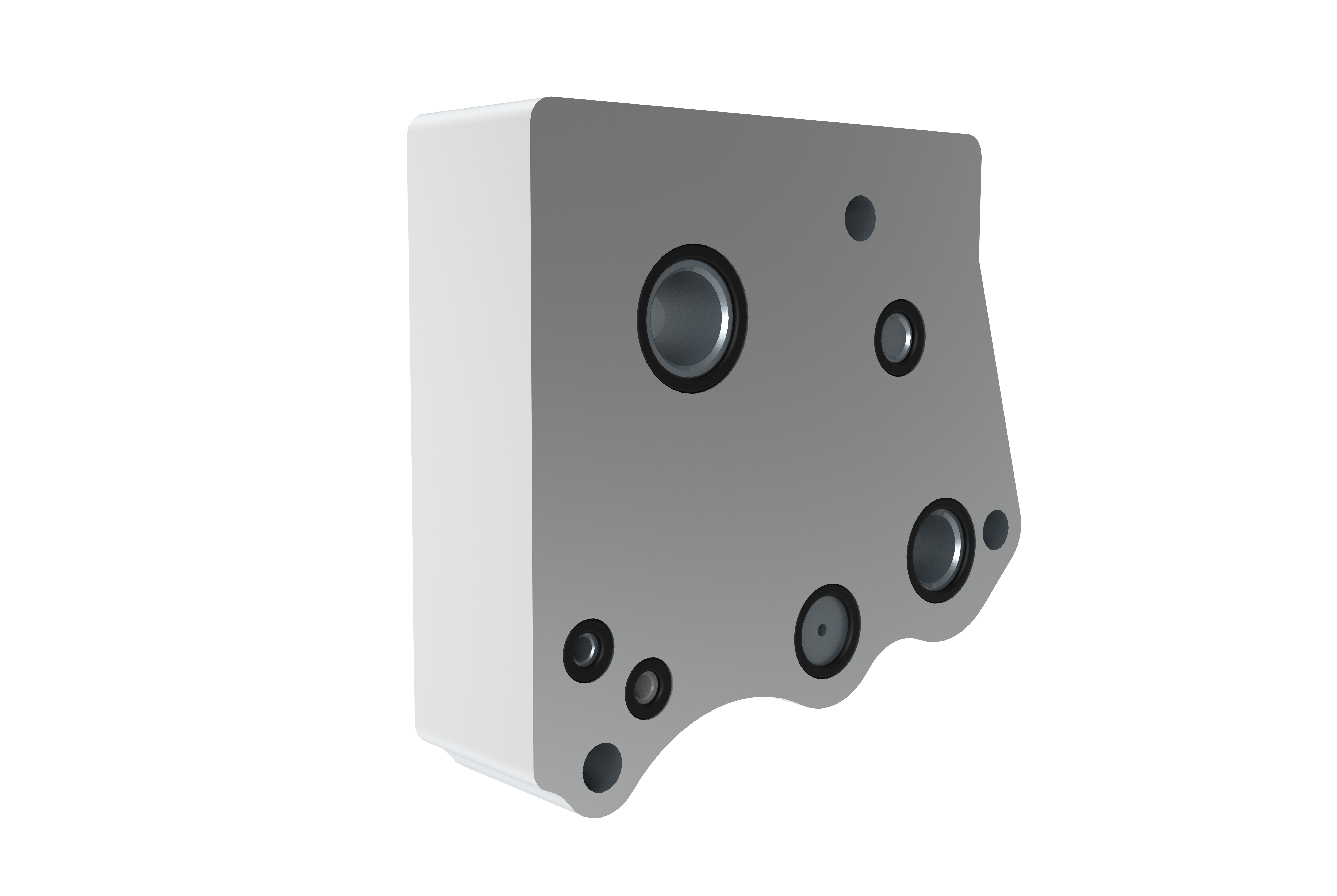 placa ficticia adicional para la cuarta válvula que falta